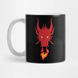 Fire Dragon watching you Mug